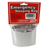 Emergency Sleeping Bag, Survival Bag, Emergency Zone Brand, Reflective Blanket