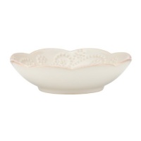 Lenox French Perle Dipping Bowls, 4-1/4-Inch, White, Set of 3