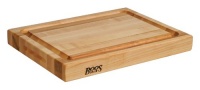 John Boos 20 by 15 by 2.25-Inch Reversible Cutting Board with Groove and Hand Grips