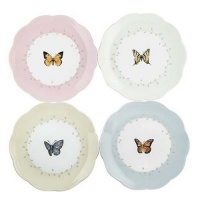 Lenox Butterfly Meadow Dessert Plates, Set of 4