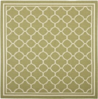 Safavieh CY6918-246 Courtyard Collection Indoor/Outdoor Square Area Rug, 7-Feet 10-Inch, Green