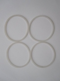 4 Replacement Gaskets compatible with Original Magic Bullet