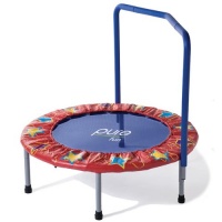 Pure Fun Kids Mini Trampoline (Multicolored, 36-Inch)