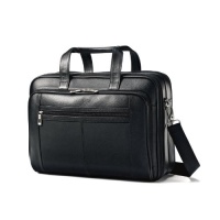 Samsonite Leather Checkpoint Friendly Brief (Black)