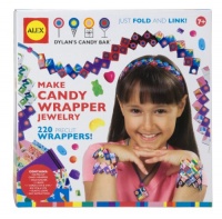 ALEX® Toys - Do-it-Yourself Wear! Make Candy Wrapper Jewelry -Dylan's Candy Bar 759D