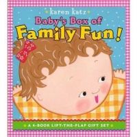 Baby's Box of Family Fun!: A 4-Book Lift-the-Flap Gift Set: Where Is Baby's Mommy?; Daddy and Me; Grandpa and Me, Grandma and Me