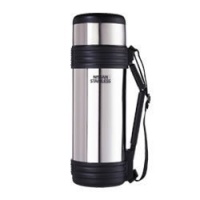 Thermos Nissan 34-Ounce Stainless-Steel Bottle with Folding Handle