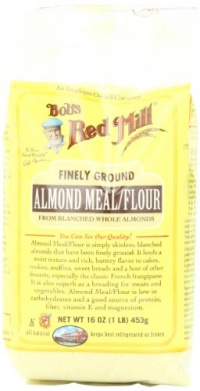 Bob's Red Mill Almond Meal/Flour, 16-Ounce Packages (Pack of 4)