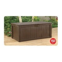 150 Gallon Deck Box for Storage and Sitting