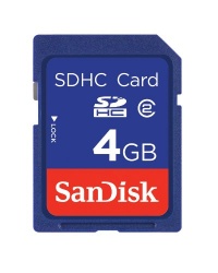 4GB SDHC (Secure Digital HC) Card Sandisk SDSDB-4096 (BUB-S)