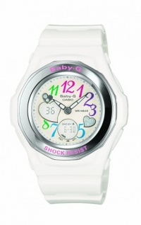 Casio Women's BGA101-7B Baby-G Gem Dial Analog Sport Watch