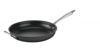 Cuisinart DSA22-30H Dishwasher Safe Hard-Anodized 12-Inch Open Skillet with Helper Handle