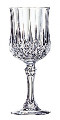 Cristal D'Arques Longchamp 5-3/4-Ounce Goblet, Set of 4