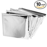 Emergency Mylar Thermal Blankets (Pack of 10)