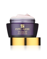 One night is what it takes to start looking 10 years younger. Inspired by the science of cellular regeneration, Estée Lauder takes you to a younger time zone-overnight. Every single woman tested woke up to smoother, more hydrated skin. Exclusive Sirtuin EX1 Technology gives you a more lineless, radiant and rested look. Helps support skin's natural nightly collagen production with an amino acid complex. Use it with Time Zone day creme and look 10 years younger in just 4 weeks. Your time is now.