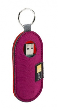 Case Logic USB-201 USB Flash Drive Case (Magenta)