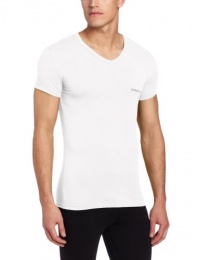 Emporio Armani Men's Contrast Color V-Neck