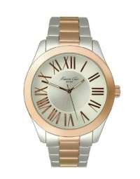 Kenneth Cole New York Two-tone Bracelet White Dial Women's watch #KC4798