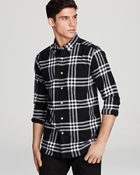 Saturdays Surf NYC Crosby Plaid Sport Shirt - Slim Fit