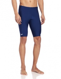 Speedo Men's Race Endurance+ Polyester Solid Jammer Swimsuit