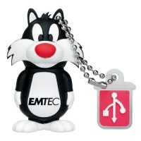 Emtec Electronics L101 Looney Tunes 4 GB USB 2.0 Flash Drive (Sylvester the Cat) - EKMMD4GL101