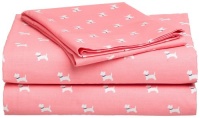 Tommy Hilfiger 3-Piece Twin Sheet Set, Park Avenue Scottie Collection