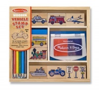 Melissa & Doug Vehicles Stamp Set