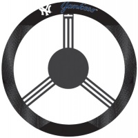 MLB New York Yankees Poly-Suede Steering Wheel Cover