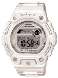 Casio Women's BLX100-7 Baby-G Multi-Function Digital White Resin Sport Watch