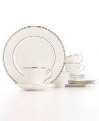 Lenox China Federal Platinum 12 Pc Set, Serving for 4