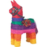 Rainbow Donkey Pinata