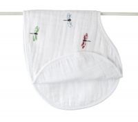 aden + anais Organic Cotton Muslin Burpy Bibs, Snuggle Bug