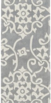 Surya Cosmopolitan COS-8828 Area Rug - Silver Grey/White