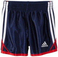 adidas Baby-Boys Infant Prime Dazzle Short, Navy/Red, 18 Months