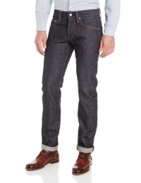 AG Adriano Goldschmied Men's Matchbox Slim Straight Leg Jean in Gauge Raw Selvage, Gauge Raw Selvage, 31