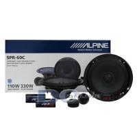 Alpine SPR-60C 6.5 Car Audio Component System (Pair)