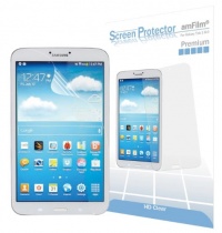 amFilm Samsung Galaxy Tab 3 8.0 Tablet T3100 Premium Screen Protector Film HD Clear (2 Pack) [Lifetime Warranty]