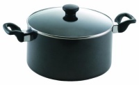 Mirro 47007 Get A Grip Nonstick Saucepot Oven Safe 6-Quart Sauce Pot with Glass Lid Cover Cookware