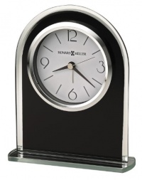 Howard Miller 645-702 Ebony Luster Table Clock by