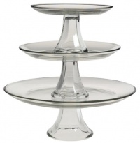 Anchor Hocking Presence 3-Tier Platter Set