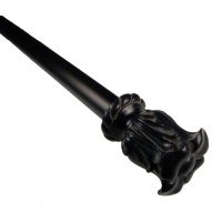 BCL Tulip Solid Wood Curtain Rod Set - 1 3/8 in. Diameter Pole