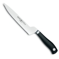 Wusthof Grand Prix II 8-Inch Offset Handle Serrated Deli Knife