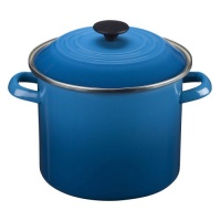 Le Creuset Enamel-on-Steel 16-Quart Covered Stockpot, Marseille