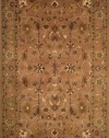 Liora Manne Petra Oushak Rug, 9 by 12-Feet, Brown