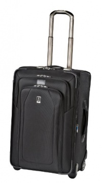 Travelpro Luggage Crew 9 24-Inch Expandable Rollaboard Suiter Bag, Black, One Size