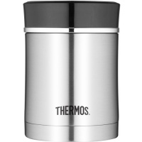 Thermos 16-Ounce Stainless Steel Food Jar, Black