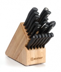 Wusthof Silverpoint ll 18-Piece Block Knife Set