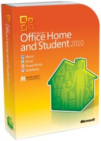 Microsoft Office Home & Student 2010 - 3PC/1User (Disc Version)