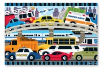 Melissa & Doug Traffic Jam Floor Puzzle 2'x3'