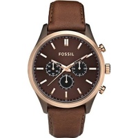 Fossil Walter Leather Watch - Brown